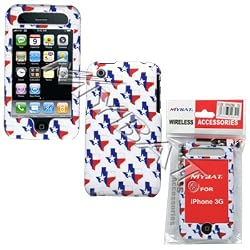 APPLE iPhone 3G iPhone 3G S Texas Phone Protector Cover