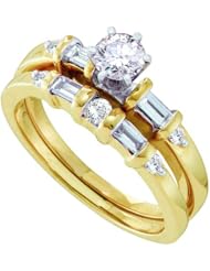 0.78CTW DIAMOND BRIDAL SET