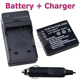 FOR Panasonic CGA-S005 / CGA-S005E REPLACEMENT BATTERY + CHARGER for Panasonic LUMIX DMC-FX10 / DMC-FX10A / DMC-FX10EB-S / DMC-FX10EF-S / DMC-FX10EG / DMC-FX10EG-A / DMC-FX10EG-S / DMC-FX10P / DMC-FX10S / DMC-FX12 / DMC-FX12EB-S / DMC-FX12EF-S / DMC-FX12EG / DMC-FX12EG-K / DMC-FX12EG-S / DMC-FX12K / DMC-FX12S / DMC-FX150K / DMC-FX150S / DMC-FX1K-B / DMC-FX1S-B / DMC-FX3 / DMC-FX3EF / DMC-FX3EG / DMC-FX3EGM / DMC-FX50 / DMC-FX50EF / DMC-FX50EG / DMC-FX50EGM Digital Camera