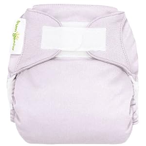 bumGenius One Size Pocket Diaper 4.0 (Hook & Loop) Bubble — purple
