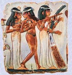 Egyptian Temple replica Servant Maidens Wall Sculpture New