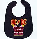 Infant AC/DC HAVE A DRINK ON ME Velcro Baby Bib