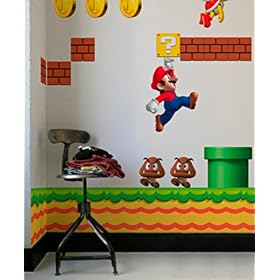 Nintendo Wall Graphics - New Super Mario Bros