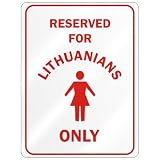  RESERVED ONLY FOR LITHUANIAN GIRLS  LITHUANIA