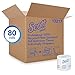 Scott Essential Professional 100% Recycled Fiber Bulk Toilet Paper for Business (13217), 2-PLY Standard Rolls, White, 80 Rolls / Case, 506 Sheets / Roll