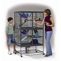 Ferret Nation Habitat / Cage, Double Unit

