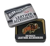 North Dakota State Bison Wallet: Embroidered Trifold