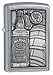 Zippo Jack Daniels Lighter, Street Chrome