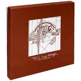 Pomegranate Frank Lloyd Wright Leather Sketchbook