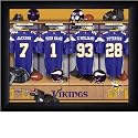 Minnesota Vikings Personalized Locker Room Print