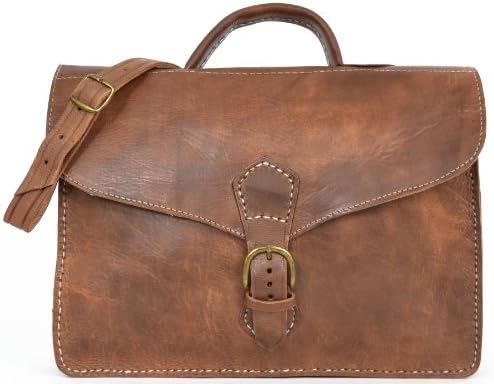 Gusti Genuine Leather Messenger Shoulder Bag Satchel Briefcase Vintage U12
