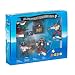 Le Toy Van 4 Red Corsairs with Treasure Chest Figurine Gift Box