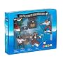 Pirate Gift Box 4, Corsairs with Treasure Chest - Captain Corsair, Corsair with Gun, Corsair with Musket, Corsair with Axe, Treasure Chest