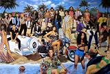 Artist Collage Poster~ All You Need Is Love~ Bob Marley, Elvis, The Beatles, Michael Jackson~ Approx 36 x 24 51ej60sKMiL. SL160 Artist Collage Poster~ All You Need Is Love~ Bob Marley, Elvis, The Beatles, Michael Jackson~ Approx 36 x 24