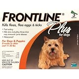 Frontline Plus for Dogs - 3 count - Dogs up to 22 lbs