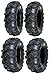 Full set of Sedona Mud Rebel 25x8-12 and 25x11-10 ATV Tires (4)