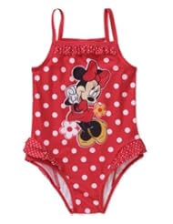 Disney Baby Girls Minnie Dot One Piece Suit (4t)