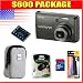 Nikon Coolpix S600 Digital Camera, Nikon 2 Year Extended Warranty, 4 GB SD Memory Card ,USB 2.0 SDHC Memory Card Reader, Nikon Coolpix Case, Additional EN-EL10 Battery, LCD Screen Protectors, and Cleaning Kit.