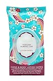 Tunisian Jasmine Lime Hand & Body Lotion Wipes