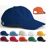 Champion Brushed Cotton 6-Panel Twill Baseball Cap / Hat