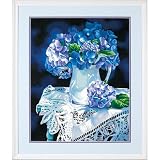 Eigenschaften Dimensions / Hydrangeas and Lace Hortensie und Spitze Malen nach Zahlen mit Acrylfarben