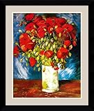 IMAGE OF Poppies Framed Art Print by Vincent Van Gogh, 26.99 in. x 31.99 in. Framed