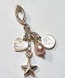 Angelino-Sylt Gl�ckscharms mit Charmhalter, 925er Sterlingsilber