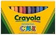 Binney & Smith Crayola(R) Drawing Chalk, Assorted Colors, Box Of 24