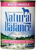 Natural Balance Ultra Premium Beef Canned Dog Formula, Case of 12 Cans/13 Oz