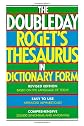 The Doubleday Roget's Thesaurus in Dictionary Form