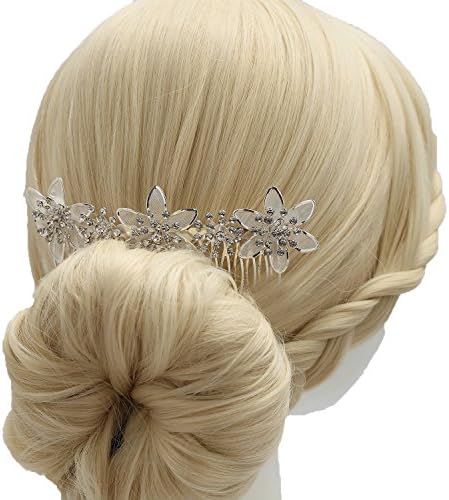 Femicuty Shiny and Fashion Diamond Wedding Bridal Hair Pieces Hair Vine (P7003)