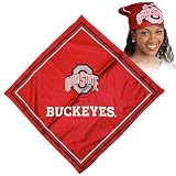 Ohio State Buckeyes Jersey Mesh Bandana Scarf