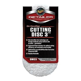 Meguiars DA Microfiber Cutting Pad, 3-inch (2 pack)
