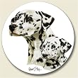 Dalmation Auto Coaster For Car