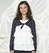 Info/Buy Girls' Limited Pure Cotton Layered Shrug Ruffle Top