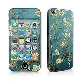 Van Gogh - Blossoming Almond Tree Design Protective Decal Skin Sticker (High Gloss Coating) for Apple iPhone 4 / 4S 16GB 32GB 64GB