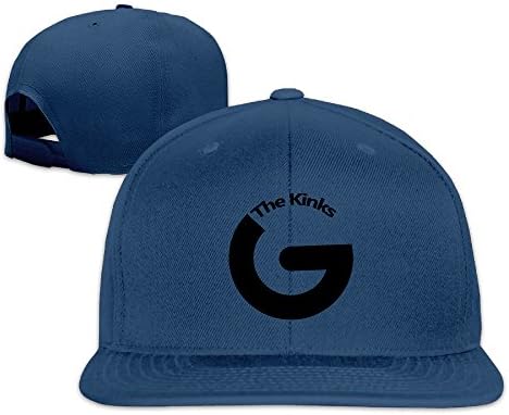 The KinksFashion Unisex Baseball Adjustable Cap Fitted Hats Navy