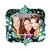 Darice LockerLookz Locker Frame - Aqua Flowers - 1 Piece
