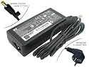 Original AC Adapter Netzteil 18.5V 3.5A für Hewlett Packard HP Business Notebook PC Pavilion Compaq Presario, kompatible mit 239427-001 239427-003 PA-1650-02C 239427-004 163444-001 285288-001 159224-001 338136-001 159224-002 179725-002 387661-001 Laptop-Ladegerät 65W Stromversorgung