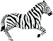 Space Pet Levitating Zebra 42 inch Flying Floating Anti-Gravity Toy HOVERS in MID-AIR - Interactive & Educational String-less Pet Balloon for Kids & Adult Indoor Events