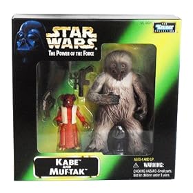 Star Wars The Power of the Force Kabe and Muftak Figurine, 10cm