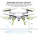 GoolRC X5HW Wifi FPV Drone with HD Camera Live Video Altitude Hold Function RC Quadcopter (White)