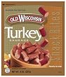 Old Wisconsin Turkey Sausage  Snack Bites, 8-Ounce Pouches (Pack of 6)