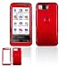 Red Snap-On Cover Case Cell Phone Protector for Samsung Omnia i900 [Beyond Cell Packaging]