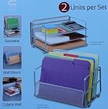Seville Classics Desk/wall Organizer 2 Units Per Set