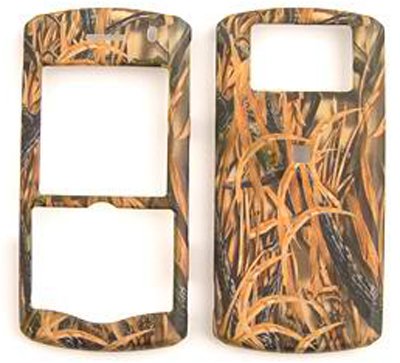 Blackberry Pearl 8100/8110/8120/8130 Camo Camouflage Hunter Series-New Shedder Grass Hard Case/Cover/Faceplate/Snap On/Housing/Protector