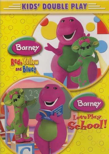 Barney - Red, Yellow and Blue - Lets Play School