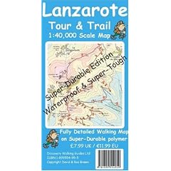 Lanzarote Tour and Trail Super-durable Map (Discovery Walking Guides)