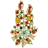 Search : Christmas Candles Gold Plated Brooches Pin Gift