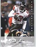 Alge Crumpler / Tennessee Titans / 2008 Upper Deck First Edition Football Card # 145 / NFL Football Trading Card in Screwdown!